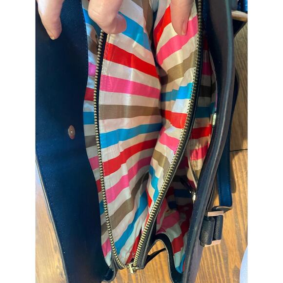 Kate Spade Newbury Lane Miles Black Saffiano Leather Tote Shoulder Bag - Picture 9 of 12